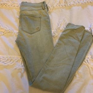 Express jeans super soft legging mid rise